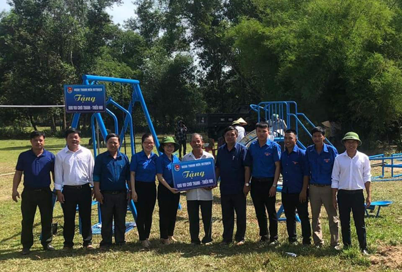 Công ty hỗ trợ xây dựng Khu vui chơi thanh thiếu nhi tại xã Phú Lộc