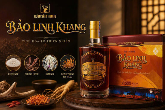 Rượu Sâm Nhung Bảo Linh Khang